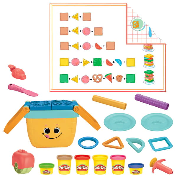 Play-Doh Playset Picnic Shapes -aloitussetti