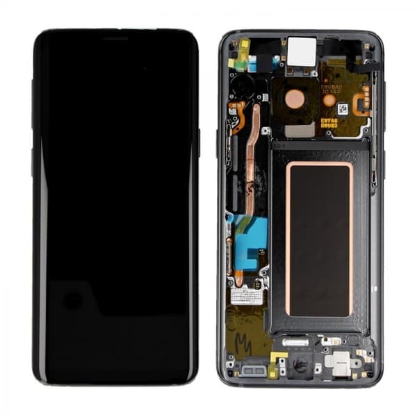 Galaxy S9-skärm titangrå