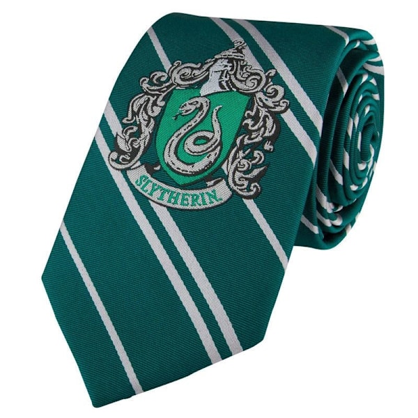 Harry Potter vävd slips Slytherin New Edition