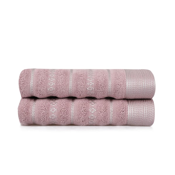 Käsipyyhesetti (2 kpl) Bombeli - Dusty Rose
