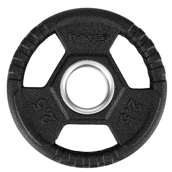 2,5 kg svart olympisk viktskylt