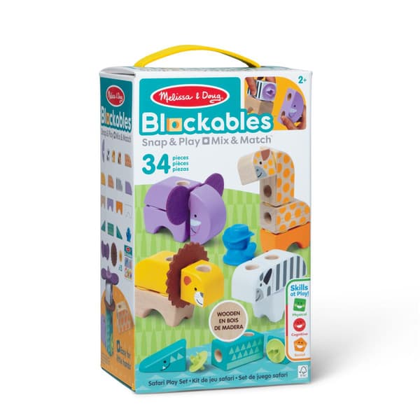Blockables Play sæt Safari