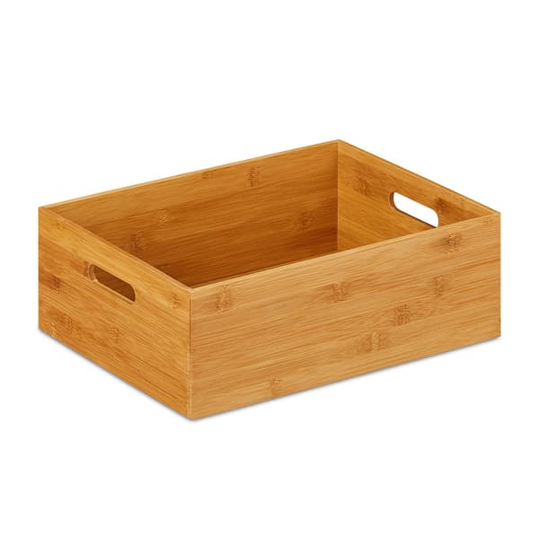 Förvaringslåda i bambu