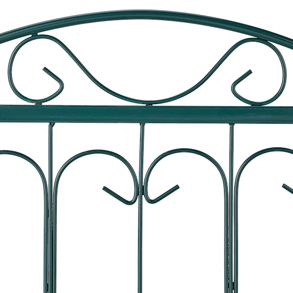 4-delat blomrabattstaket i metall