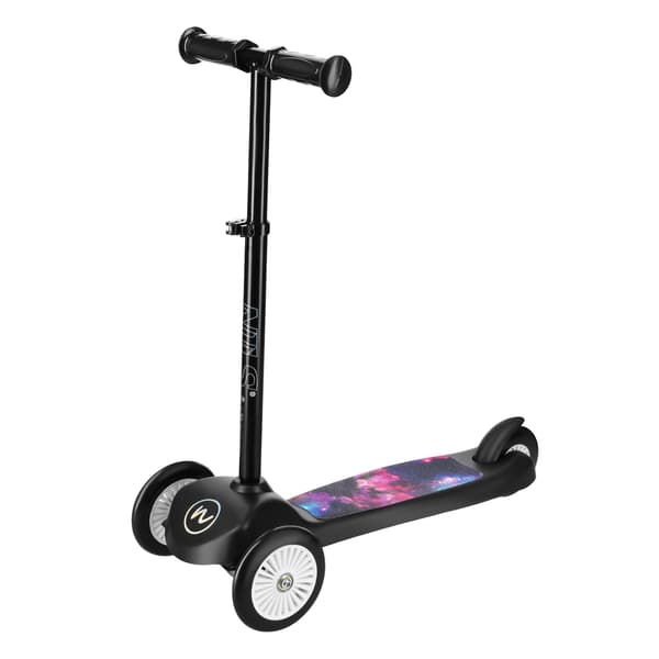 Space Scooter til børn, foldbart, justerbart styr
