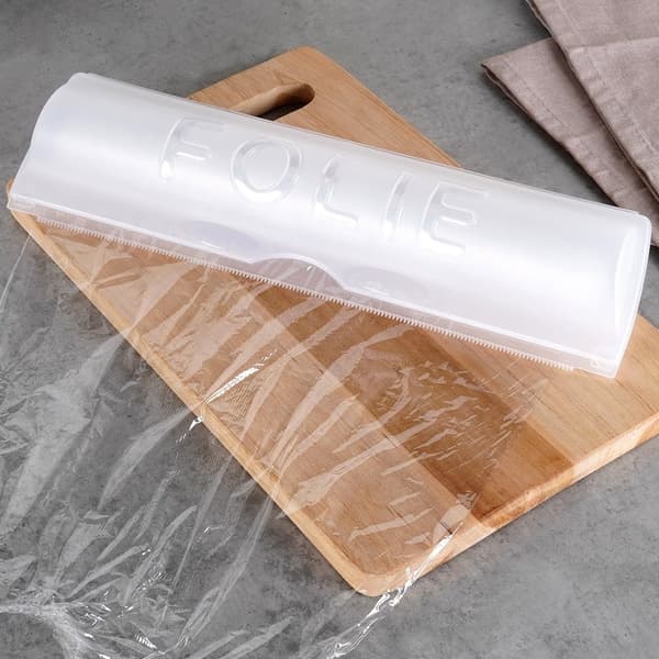 Praktisk dispenser til plast- og alufolie