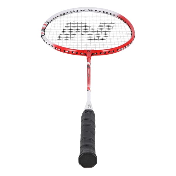 Badmintonset med aluminiumracketar och lock
