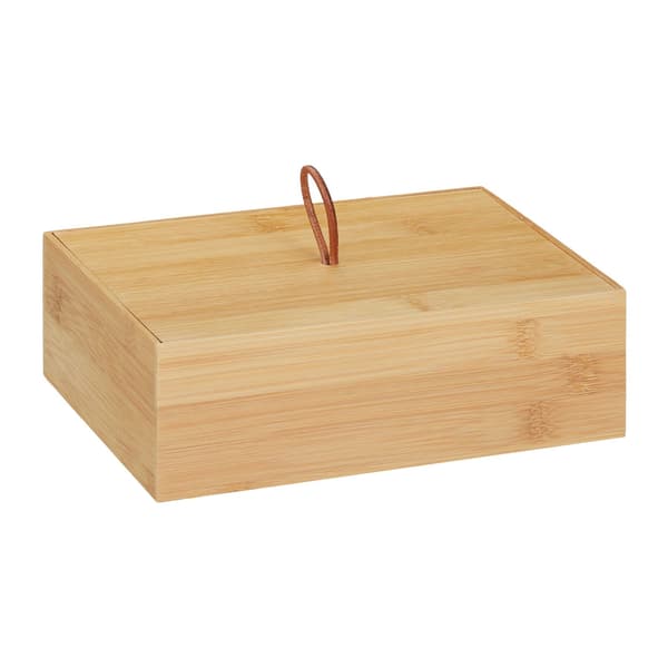Bambu säilytyslaatikko kannella