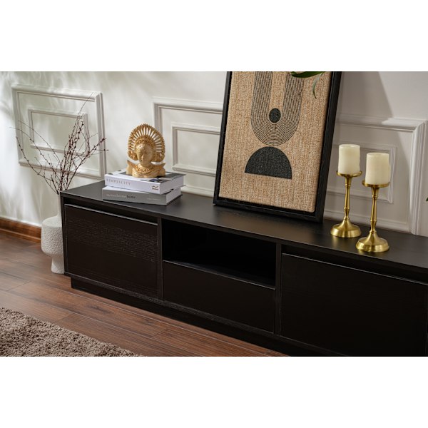 TV Stand Vanguard - Træ Sort