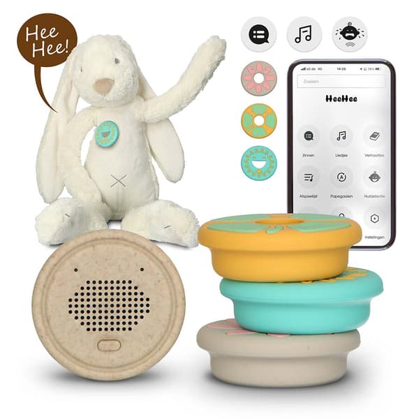 Interaktiv Bluetooth-leksakskanin med röstchattfunktion