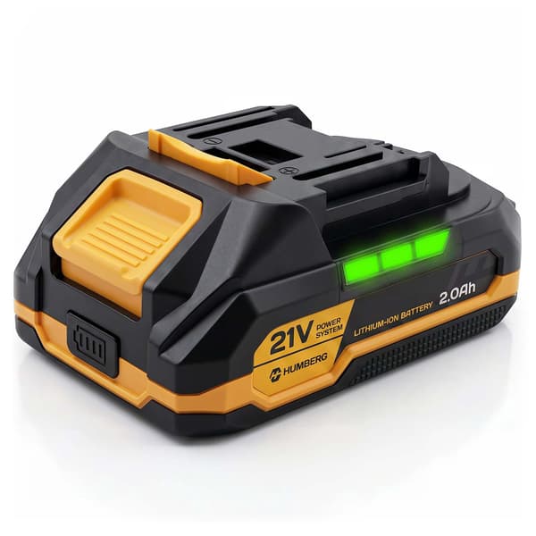 21V 2Ah litiumjonbatteri för elverktyg, 5 celler