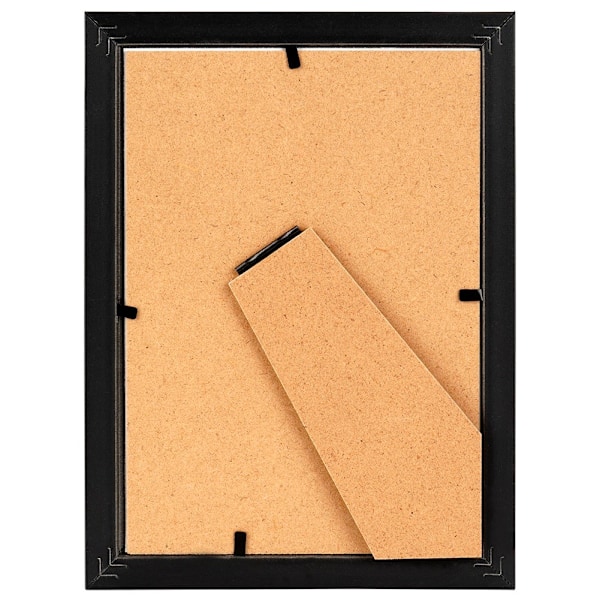 Mustakultainen valokuvakehys 12,6x17,8 cm