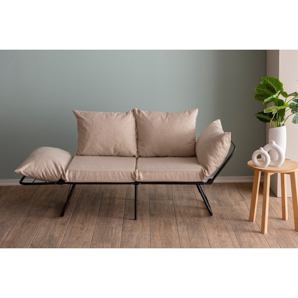 2-sæders sovesofa Viper 2-sæders - Creme