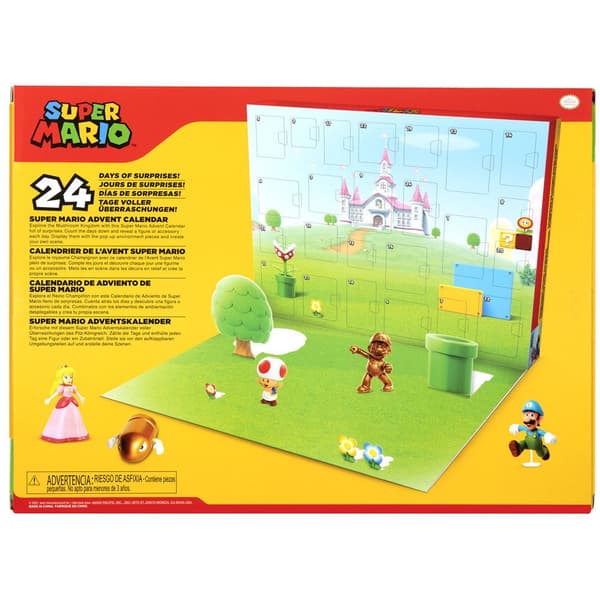 Super Mario Bros adventskalender med 24 samleobjekter