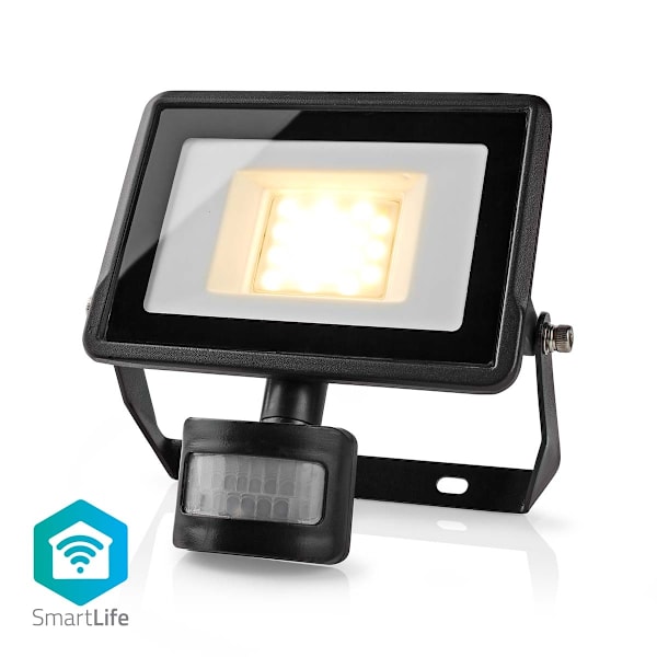Smartlife utomhusljus | Rörelsesensor | 1500 lm | Wi-Fi | 20 W | Vit Dimbar | 3000 - 6500 K | Aluminium | Android™ / IOS