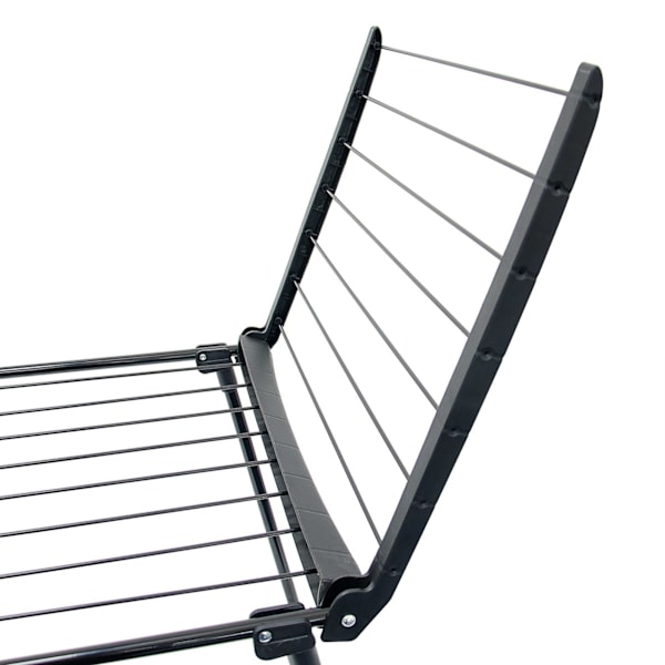 Tørrestativ foldbar sort