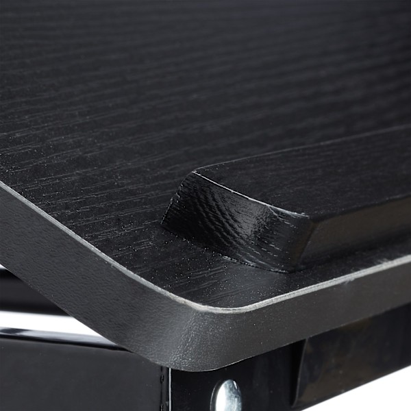 Laptop bord til sengen sort