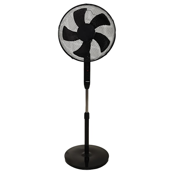 Stående gulvblæser 45W – 3 tilstande, 5 blade, timer, fjernbetjening