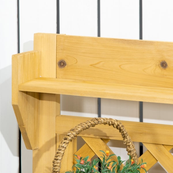 Plant Table Trädgårdsbord Med Utdragbar Bordsskiva & Diskbänk I