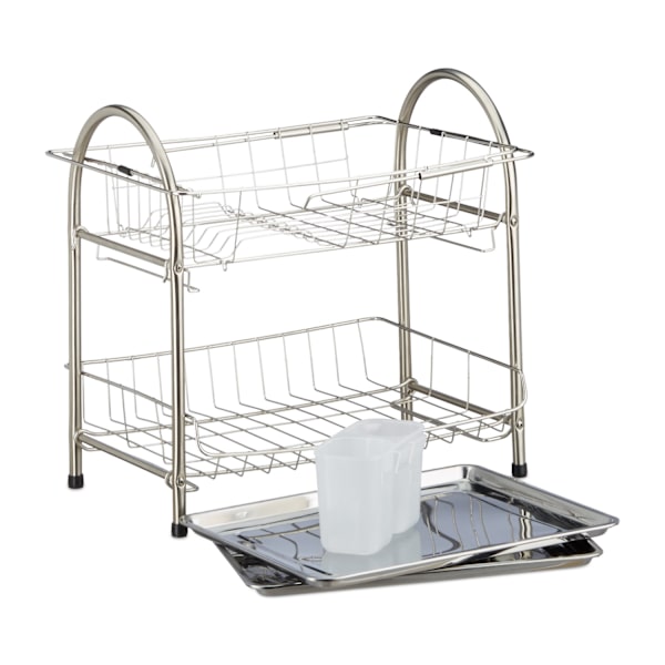 Opvaskestativ 2 niveauer