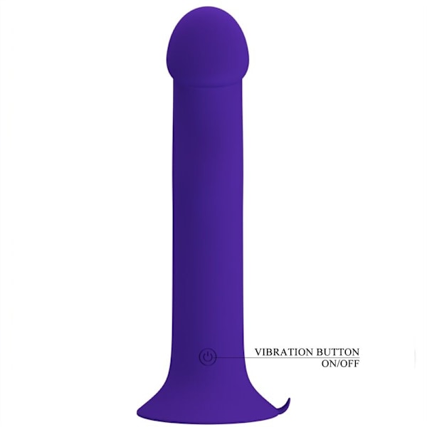 Pretty Love - Murray Youth Vibrating Dildo & Genopladelig Violet