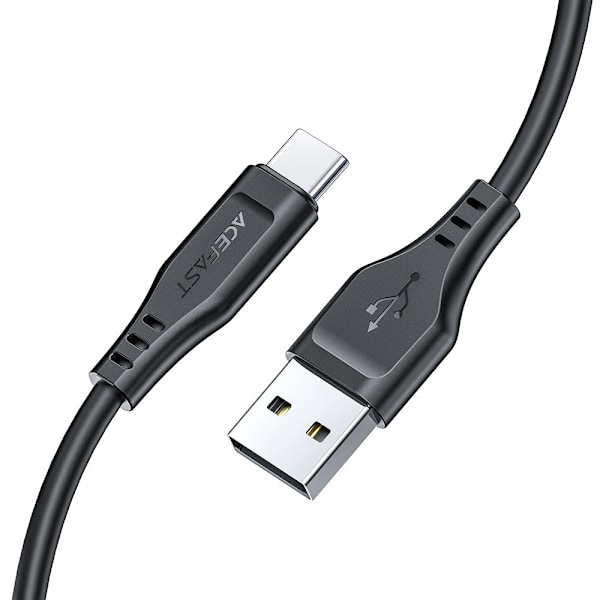 Puhelinkaapeli USB - USB-C 3A 1,2 m valkoinen