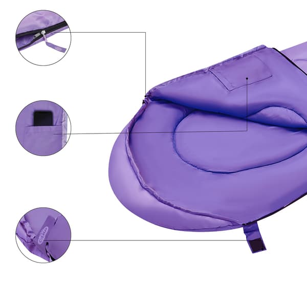 Violet Junior sovepose – let, kompakt