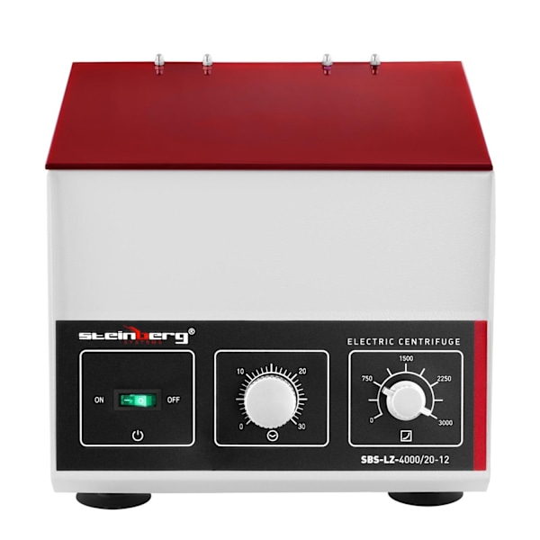 Professionell laboratoriecentrifug för plasma upp till 12 prover 20ml 180W SBS-LZ-4000/20-12