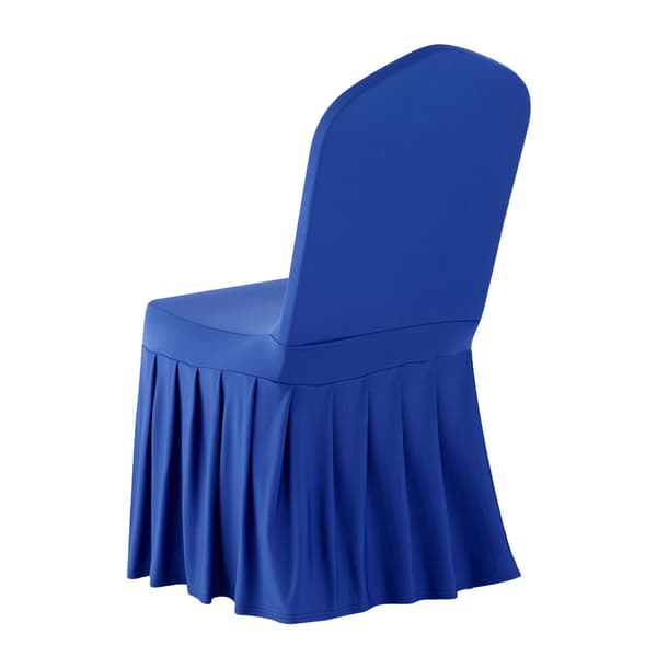 Stolebetræk, 30-pak, blå stretch polyester spandex