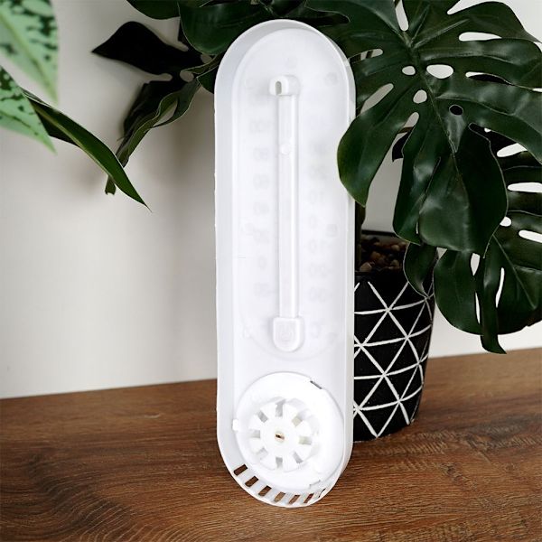 Termometer med hygrometer för inomhus och utomhus bruk