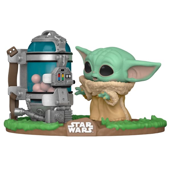 POP-figur Star Wars The Mandalorian Barn med dunk