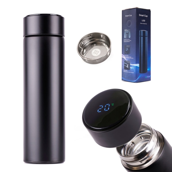 Termokrus smart LED 500ml sort