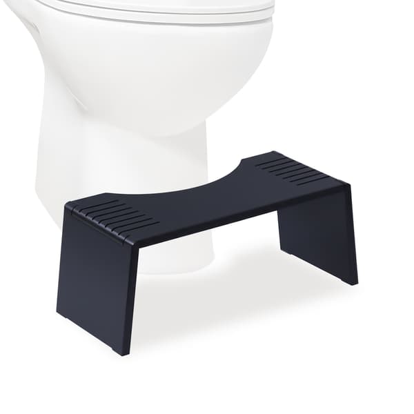 Sammenklappelig bambus toiletskammel – skridsikker, pladsbesparende
