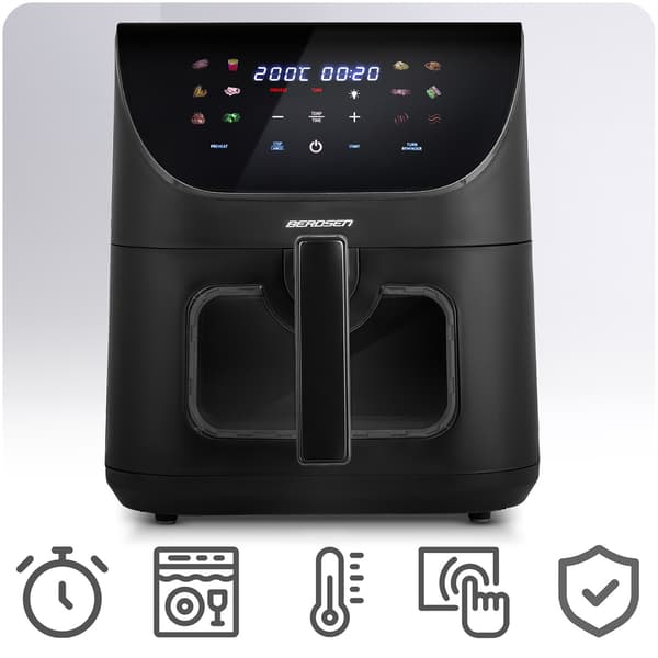 Airfryer Berdsen BD-660 sort