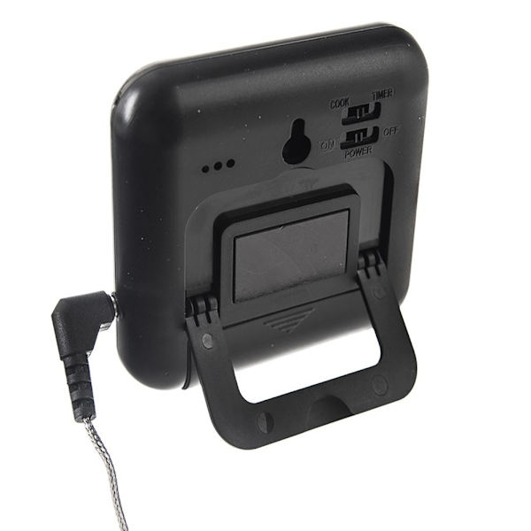 Digital kökstermometer med sond, display och timer