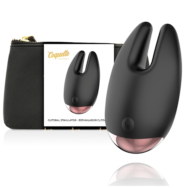 Coquette Chic Desire - Clitorial Stimulator Sort / Guld