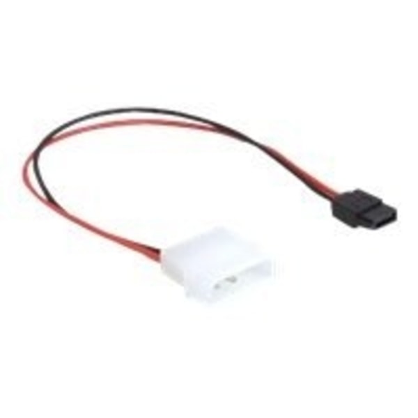 Delock - Strömadapter - Smal SATA-ström (hona) till 4-stifts intern ström (5V) (hane) - 25 cm