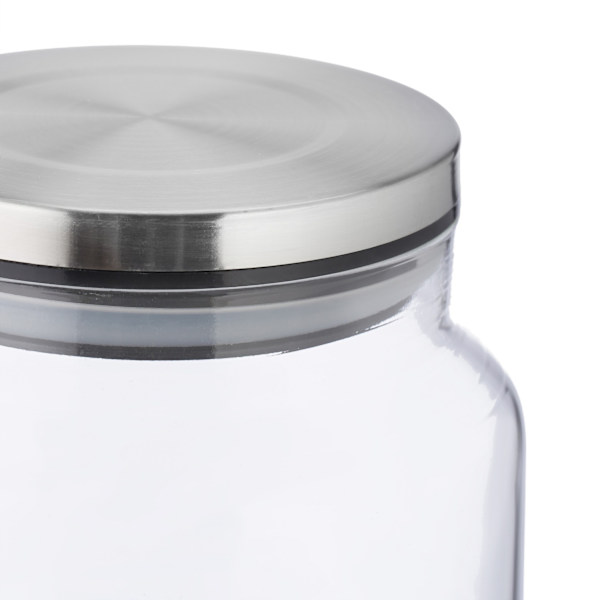 sæt med 3 opbevaringsglas med låg 1100 ml