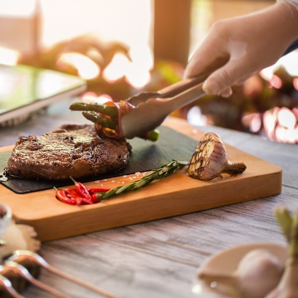 Grilltang i rustfrit stål