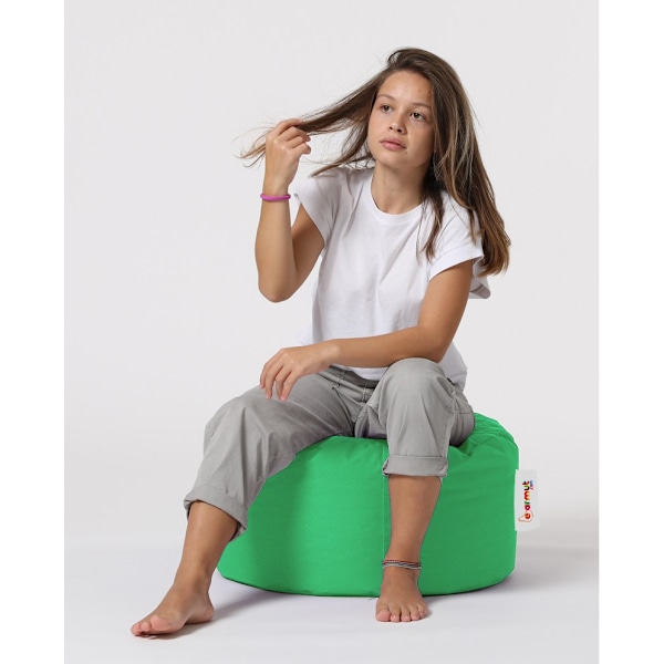 Garden Pouffe Pyöreä Pouf - Vihreä