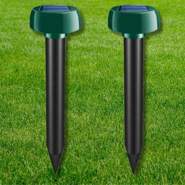 Solar Mole Repeller – Ultraljudsskadedjursbekämpning, 2 st