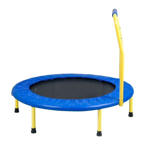 Barnstudsmatta 91 cm, hopfällbar med styr, 56 kg