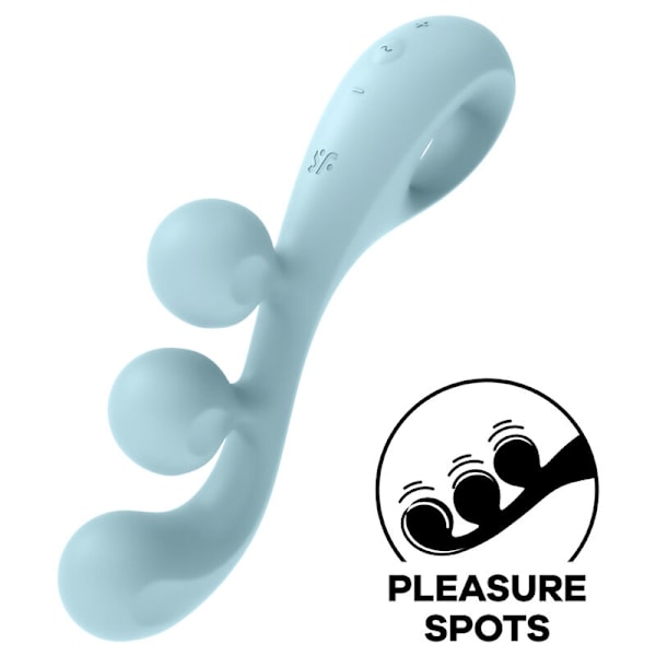 Satisfyer - Tri Ball 2 Multi Vibrator Blå