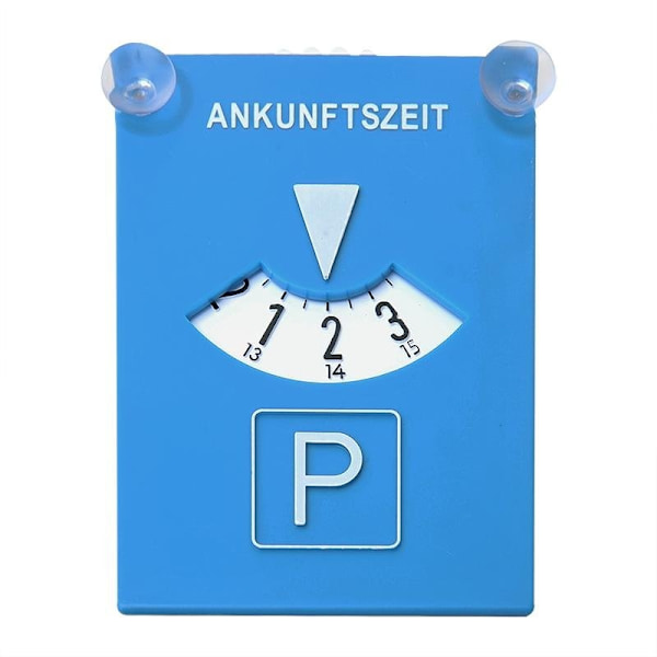 Pysäköintilevy imukuppikiinnityksellä