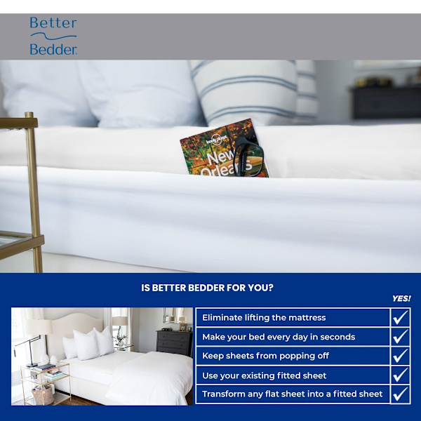 Better Bedder - Lakanankiinnikkeet - 96x190