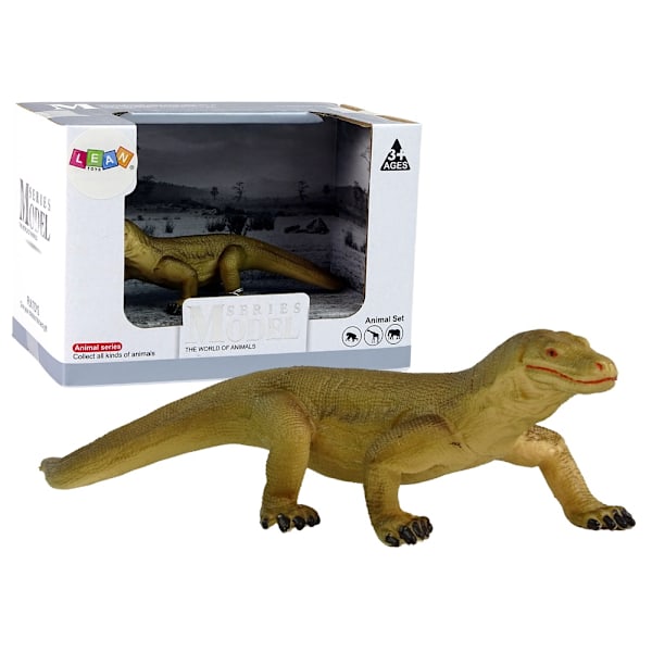 Yksityiskohtainen Komodo Dragon Figurine – ihanteellinen nuorill