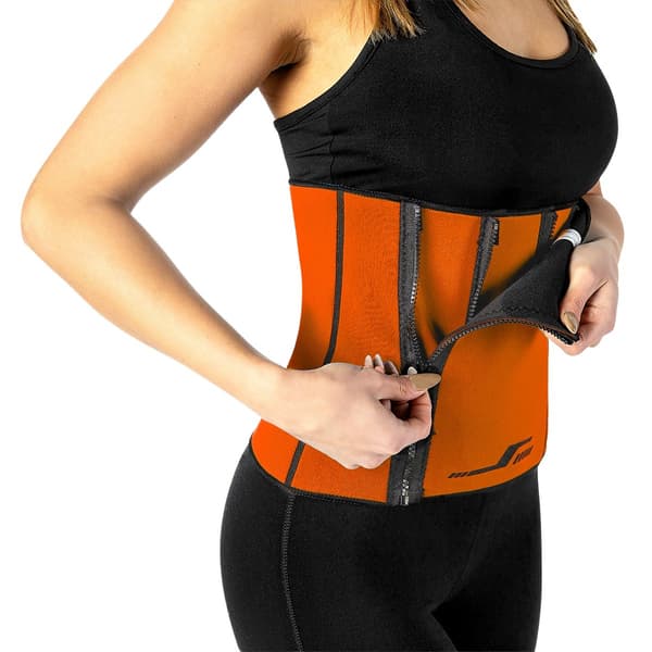 Neopren taljestøtte, orange, One Size