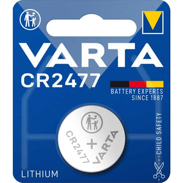 VARTA Lithium Coin nappiparisto CR2477