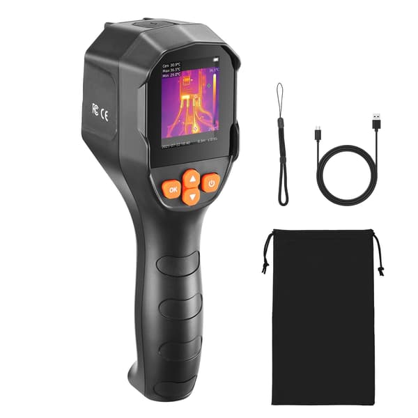 Termisk billedkamera 240x180, 25Hz, -4 til 1022F