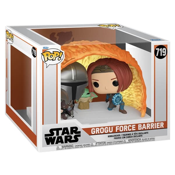 Star Wars Den Mandalorian Grogu Force Barrier samlarfigur